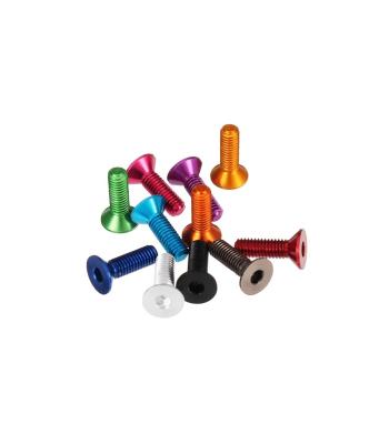 M3x10 7075 Алуминиев Болт конусовидна глава  (hex)