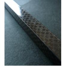 10x10x500mm профил от плетен карбон