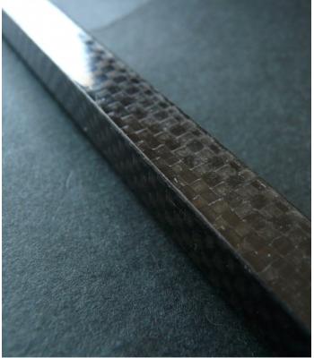 10x10x500mm профил от плетен карбон